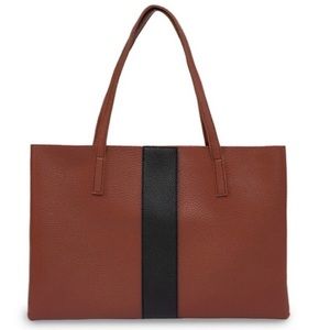 Vince Camuto Red Desert Luck Tote
